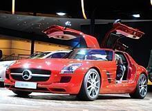 Mercedes Benz SLS AMG zum besten Supersportwagen gekürt. Foto: UP/auto-reporter.net